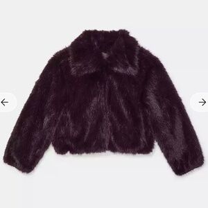 Kate Spade Faux Fur Jacket